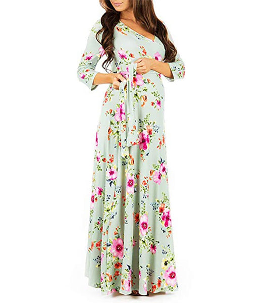 Beautiful Maxi Dress for Baby Shower